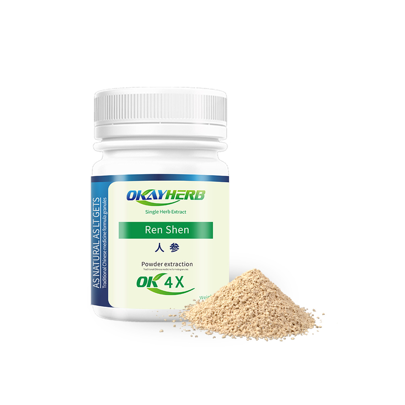Granula de extracto chino de ginseng (Ren Sheng)