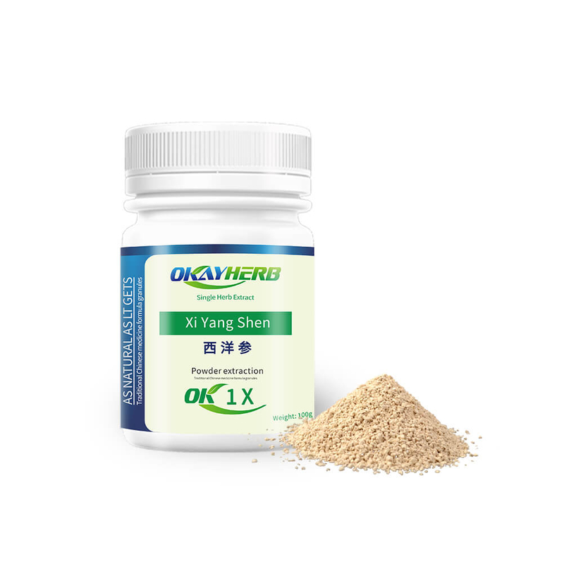 Granula de extracto de ginseng americano